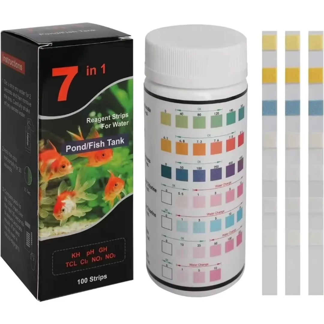 Zestaw 7 w 1 pasków testowych  – Marine Aquarium Test Kit recenzja i cena