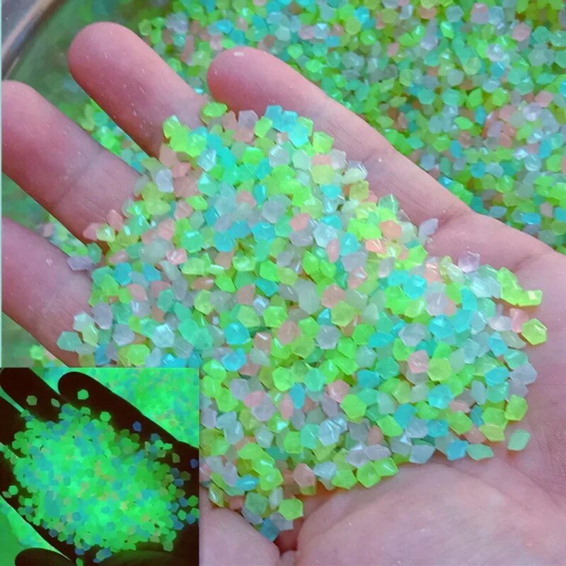 1000szt 3-5mm Świecący piasek  – Aquarium Marine Fish recenzja i cena