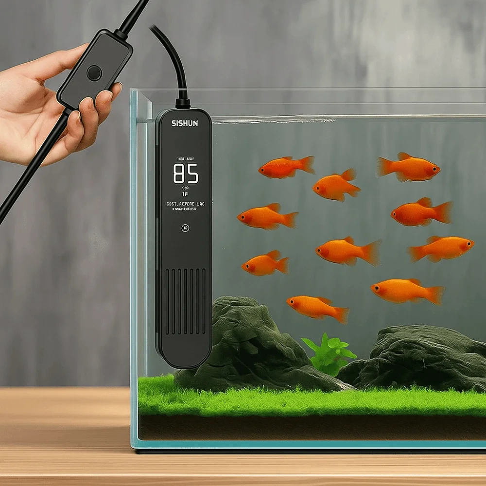 Wyświetlacz LCD 20-35 ° Cyfrow – Marine Aquarium Heater recenzja i cena