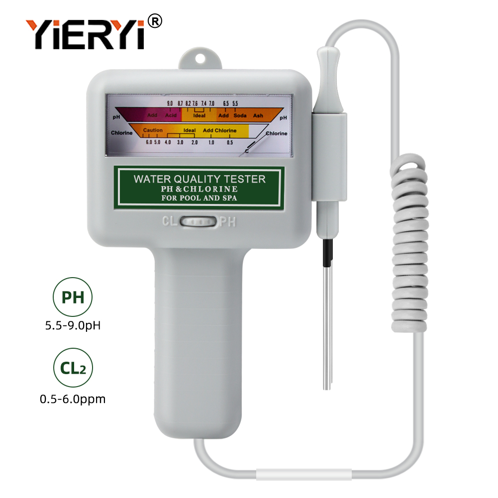 Yieryi 2 w 1 miernik PH i CL2  – Marine Aquarium Test Kit recenzja i cena